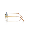 Ray-Ban NEW ROUND Sunglasses 001/3F gold - product thumbnail 3/4