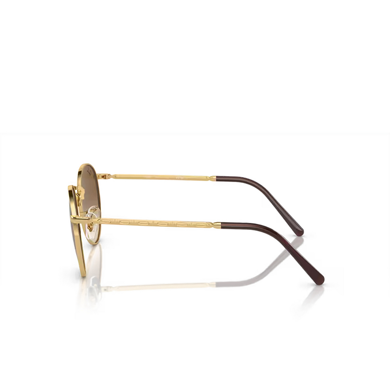 Lunettes de soleil Ray-Ban NEW ROUND 001/51 gold - 3/4