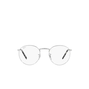 Ray-Ban NEW ROUND Korrektionsbrillen 2501 silver - Vorderansicht
