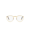 Gafas graduadas Ray-Ban NEW ROUND 3086 gold - Miniatura del producto 1/4