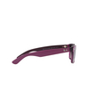 Ray-Ban NEW WAYFARER Sunglasses 6606M3 transparent grey - product thumbnail 3/4