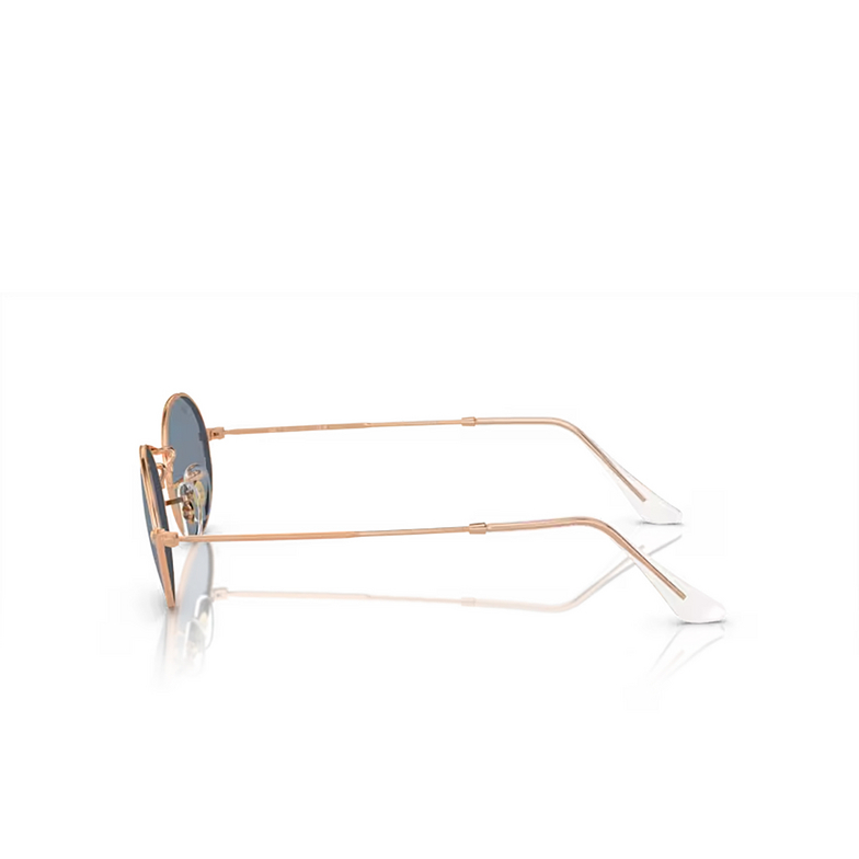 Lunettes de soleil Ray-Ban OVAL 9202S2 rose gold - 3/4