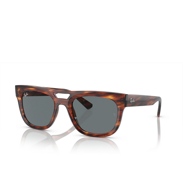 Ray-Ban PHIL Sunglasses 139880 striped havana - three-quarters view