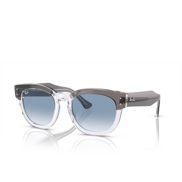 Ray-Ban RB0298S Sunglasses 13553F grey on transparent - three-quarters view