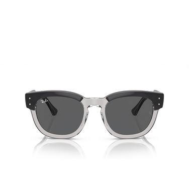 Gafas de sol Ray-Ban RB0298S 1396B1 dark grey on transparent grey - Vista delantera