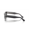 Occhiali da sole Ray-Ban RB0298S 1396B1 dark grey on transparent grey - anteprima prodotto 3/4