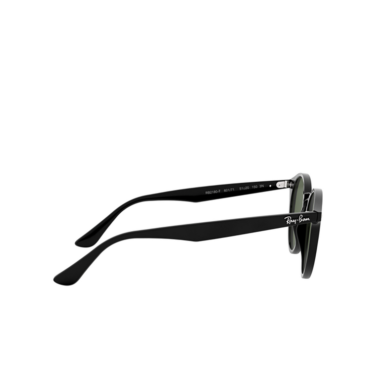 Ray-Ban RB2180F Sunglasses 601/71 black - 3/4