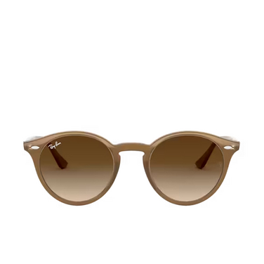 Ray-Ban RB2180F Sunglasses 616613 light brown - front view