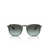 Ray-Ban RB2203 Sunglasses 1391GK striped grey & blue - product thumbnail 1/4