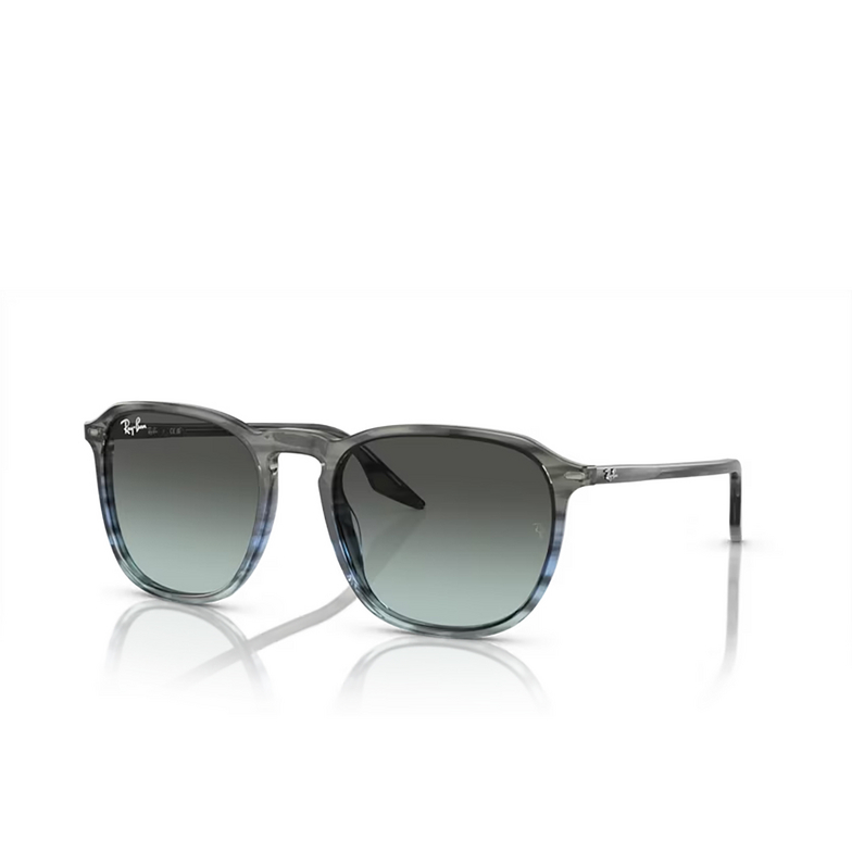 Ray-Ban RB2203 Sunglasses 1391GK striped grey & blue - 2/4