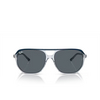 Ray-Ban RB2205 Sunglasses 1397R5 blue on transparent blue - product thumbnail 1/4