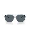 Lunettes de soleil Ray-Ban RB2205 1397R5 blue on transparent blue - Vignette du produit 1/4