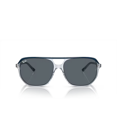 Ray-Ban RB2205 Sunglasses 1397R5 blue on transparent blue - front view