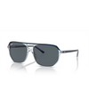 Ray-Ban RB2205 Sunglasses 1397R5 blue on transparent blue - product thumbnail 2/4