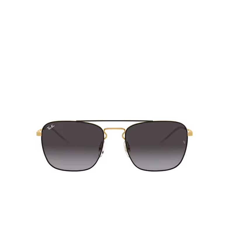 Ray-Ban RB3588 Sunglasses 90548G black on gold - 1/4