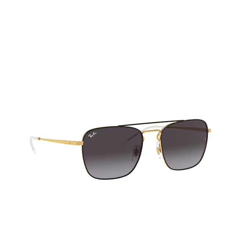 Ray-Ban RB3588 Sunglasses 90548G black on gold - 2/4