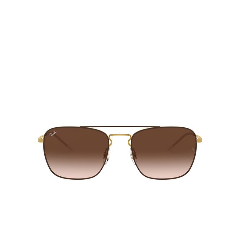 Ray-Ban RB3588 Sonnenbrillen 905513 brown on gold - 1/4