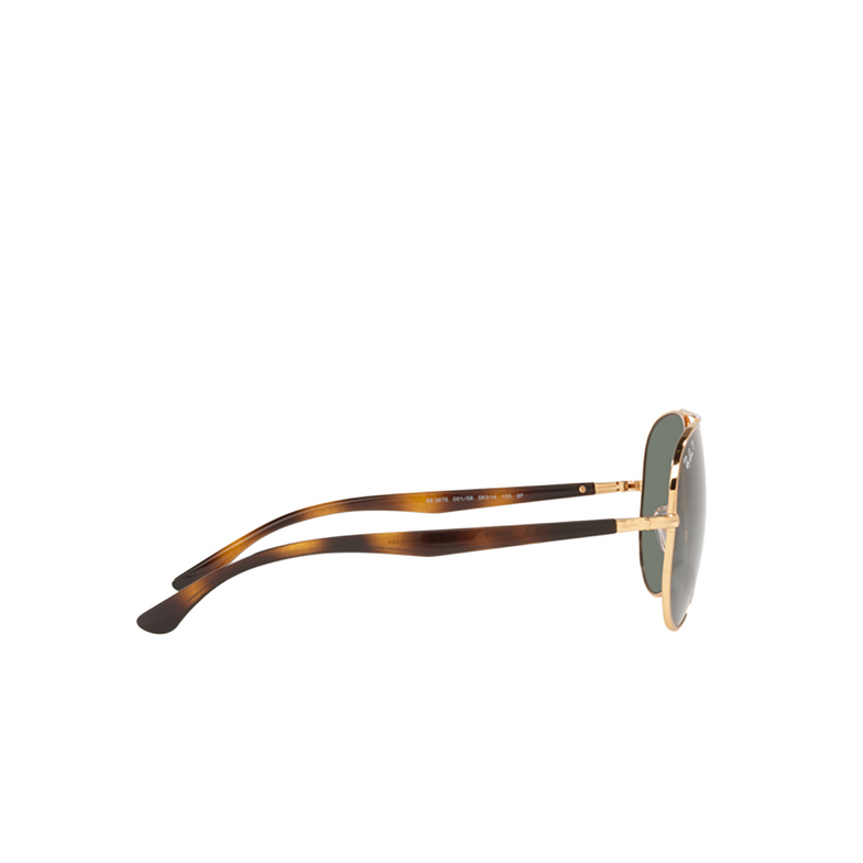 Ray-Ban RB3675 Sunglasses 001/58 gold - 3/4