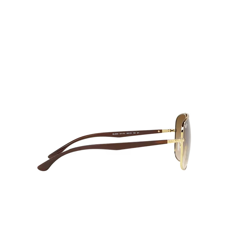 Ray-Ban RB3683 Sunglasses 001/51 gold - 3/4