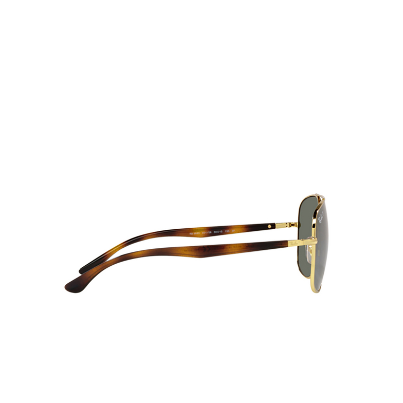 Ray-Ban RB3683 Sunglasses 001/58 gold - 3/4