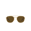 Occhiali da sole Ray-Ban RB3688 001/AN gold - anteprima prodotto 1/4