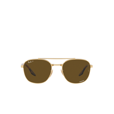 Ray-Ban RB3688 Sunglasses 001/AN gold - front view