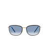 Ray-Ban RB3705 Sunglasses 90003F black on gold - product thumbnail 1/4