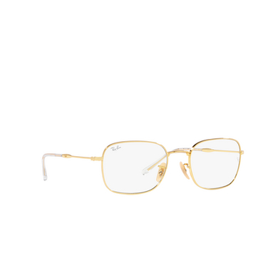 Lunettes de soleil Ray-Ban RB3706 001/GH gold - Vue trois quarts