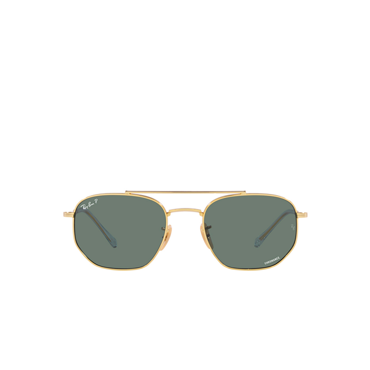 Ray-Ban RB3707 Sunglasses 001/O9 Gold - front view