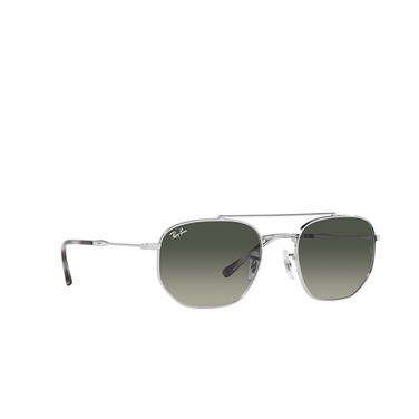 Ray-Ban RB3707 Sunglasses 003/71 silver - three-quarters view