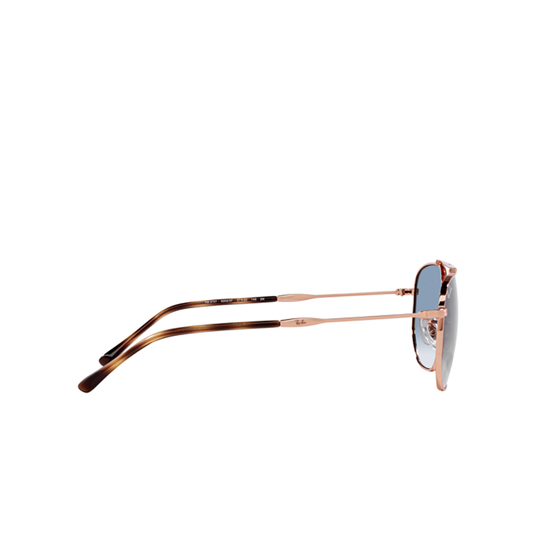 Ray-Ban RB3707 Sunglasses 92023F rose gold - 3/4