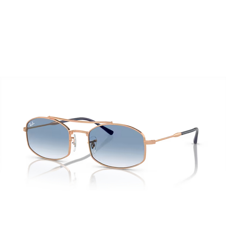 Ray-Ban RB3719 Sunglasses 92623F rose gold - 2/4