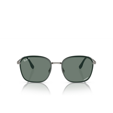 Ray-Ban RB3720 Sunglasses 9264O9 green on gunmetal - front view
