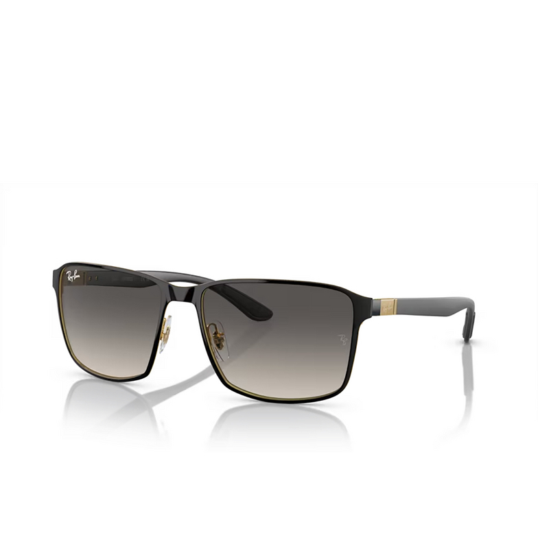 Ray-Ban RB3721 Sunglasses 187/11 black on gold - 2/4