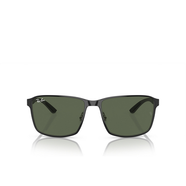 Ray-Ban RB3721 Sunglasses 914471 black on silver - front view