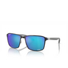Ray-Ban RB3721CH Sunglasses 9144A1 black on silver - product thumbnail 2/4