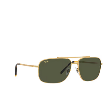 Gafas de sol Ray-Ban RB3796 919631 gold - Vista tres cuartos