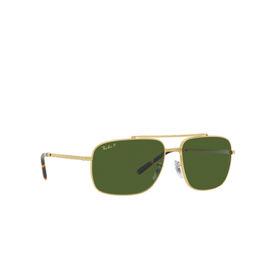 Ray-Ban RB3796 Sunglasses 9196P1 gold - three-quarters view