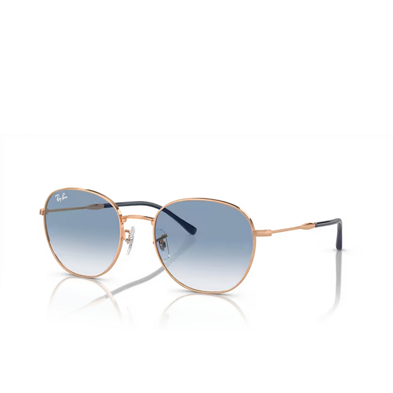 Ray-Ban RB3809 Sunglasses 92623F rose gold - 2/4