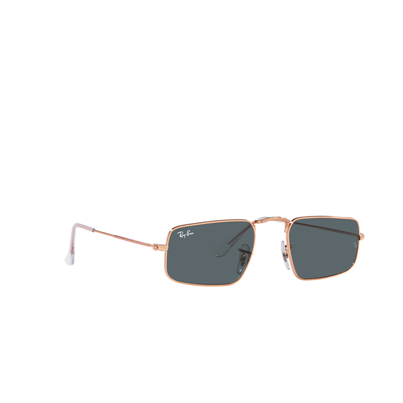 Ray-Ban RB3957 Sunglasses 9202R5 rose gold - 2/4