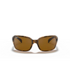 Lunettes de soleil Ray-Ban RB4068 642/57 havana - Vignette du produit 1/4