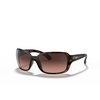 Lunettes de soleil Ray-Ban RB4068 642/A5 havana - Vignette du produit 2/4