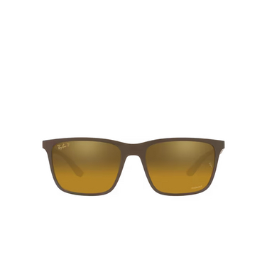 Ray-Ban RB4385 Sunglasses 6124A3 brown - front view