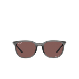 Ray-Ban RB4386 Sunglasses 6650AF transparent grey