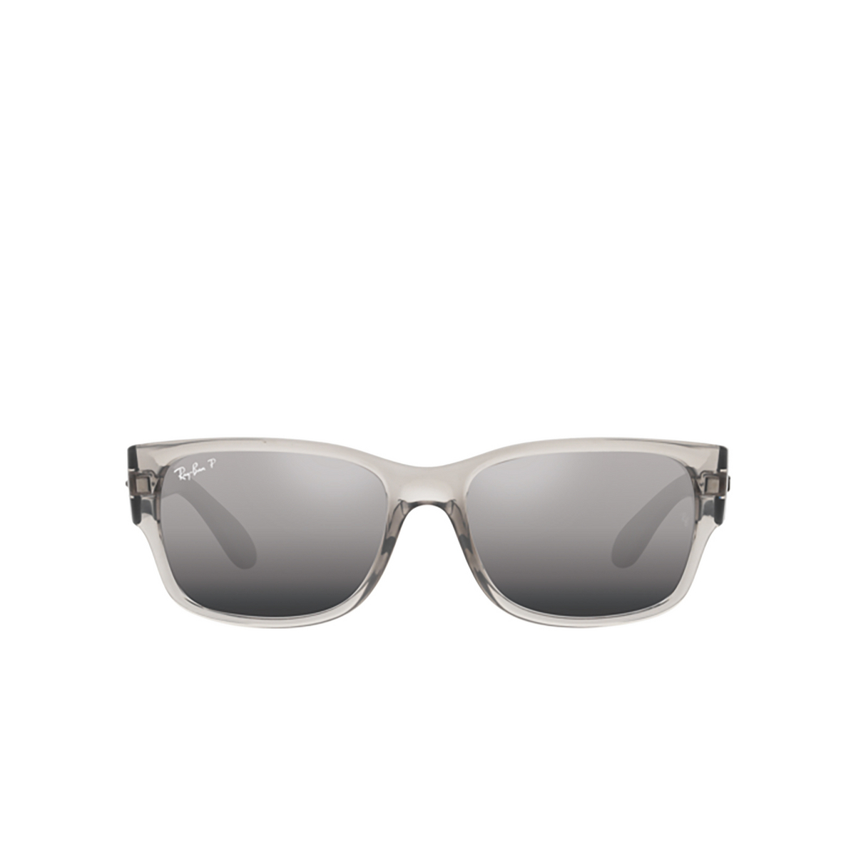 Ray-Ban RB4388 Sunglasses 6647G3 Transparent Grey - front view