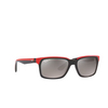 Ray-Ban RB4393M Sunglasses F6015J black on red - product thumbnail 2/4