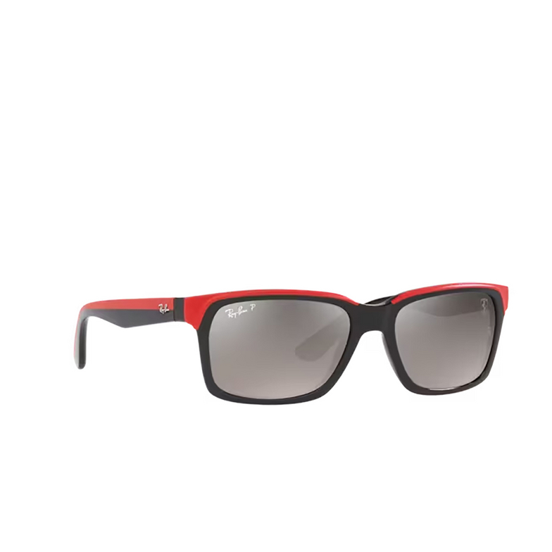 Ray-Ban RB4393M Sonnenbrillen F6015J black on red - 2/4