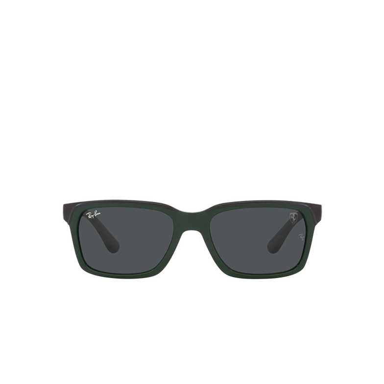 Occhiali da sole Ray-Ban RB4393M F68087 green on black - 1/4