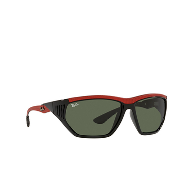 Occhiali da sole Ray-Ban RB4394M F60271 black - tre quarti