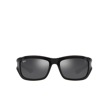 Occhiali da sole Ray-Ban RB4405M F6016G black on red - frontale